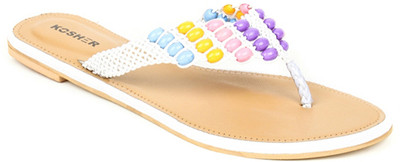 29% OFF on Kosher Klss026-White Flats