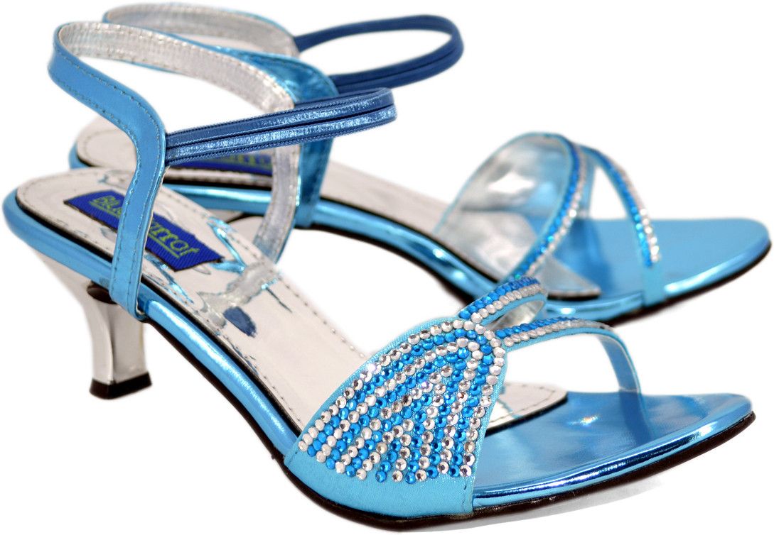 Blue Parrot 0908 Ferozi Heels