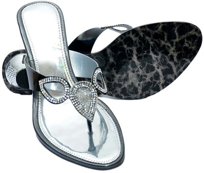 58% OFF on Vogueguys Black Stylish Sliper Heels