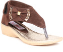 28% OFF on Do Bhai Side Bow Girls Wedges