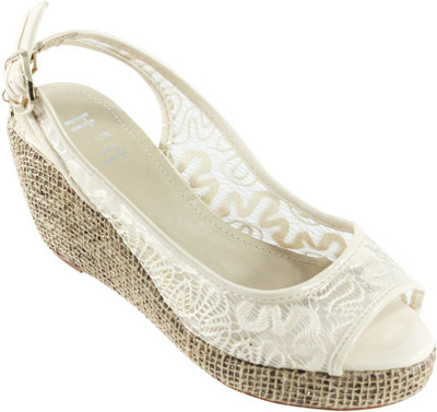 74% OFF on Heels & Handles Wedges