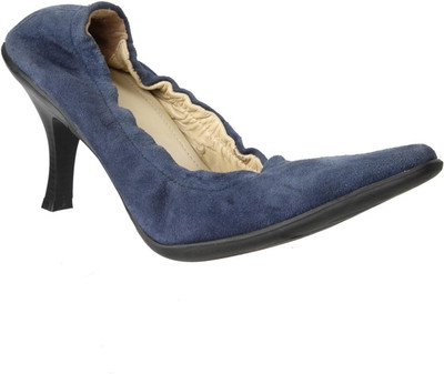 66% OFF on Salt N Pepper Leather Heels