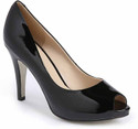 Heel & Buckle Pazzion High Peep Toes Leather Heels Heel & Buckle Pazzion High Peep Toes Leather Heels