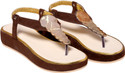 65% OFF on Comfort Brown Flats
