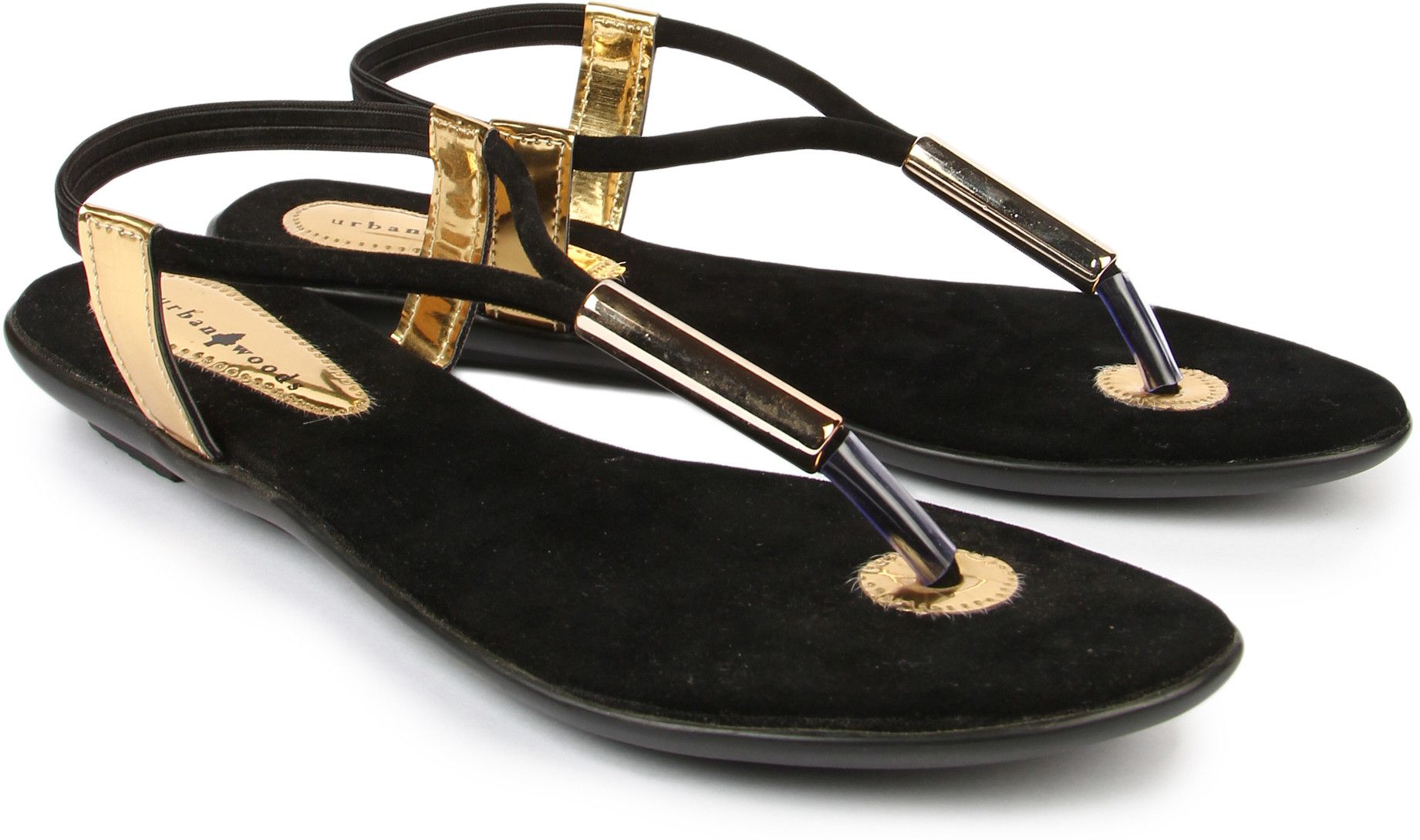 73% OFF on Urban Woods 661-6119-Black Flats