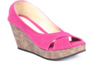 50% OFF on Soft & Sleek 1256 Pink Wedges