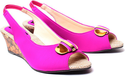 60% OFF on Ruby Voguish Wedges