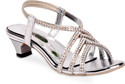 Do Bhai kd-snd-tanya-Silver Girls Heels