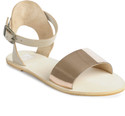 The Tan Base Leather Flats The Tan Base Leather Flats