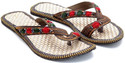 57% OFF on Ridhi Sidhi Embroidered Trendy Jute Flats