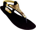 17% OFF on Sleek Velvet with Gold Matching Flats 17% OFF on Sleek Velvet with Gold Matching Flats