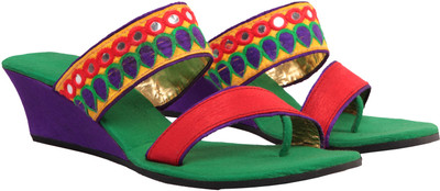 50% OFF on Maalpani Ethnic Wedges