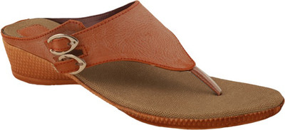 64% OFF on Walkaway Tan Wedges