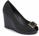 Heel & Buckle Pazzion High Leather Wedges
