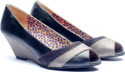 50% OFF on Bello Pede Donna Black Wedges