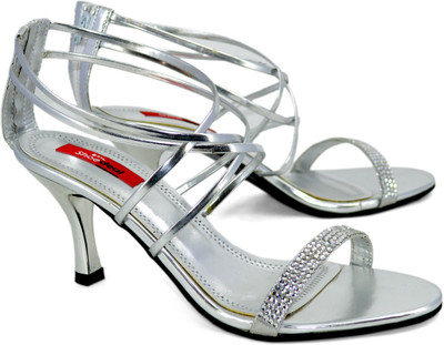 Shoedeal D461 Silver Heels
