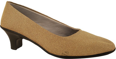 64% OFF on Walkaway Golden Heels