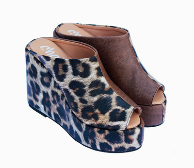 37% OFF on Chalk Studio Duality Leather Wedges