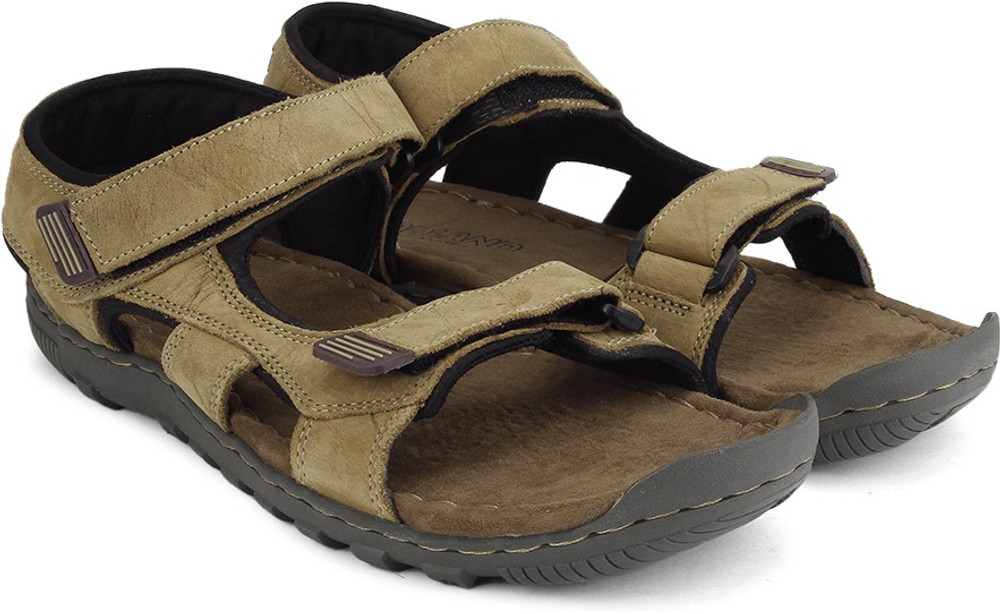 Woodland Men Brown Sandals Brown SNDEGFKGQ7NBZTKG