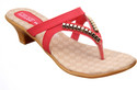 Titas Women's Red Casual Heels Titas Women's Red Casual Heels
