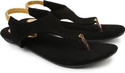 73% OFF on Urban Woods 661-6118-Black Flats