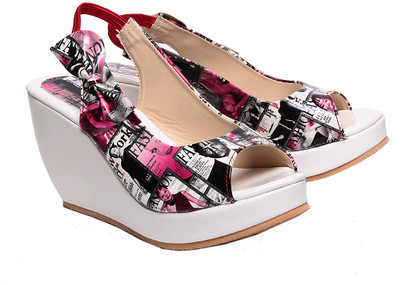 55% OFF on Ruby Fabulous Wedges