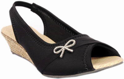 Studio 9 Lycra Wedge Bantoo Wedges