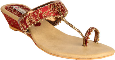 40% OFF on Indulgence Brocade Finish Low Wedges 40% OFF on Indulgence Brocade Finish Low Wedges