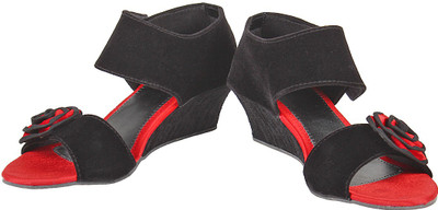 40% OFF on Harshit Footwear Floral Grace Wedges