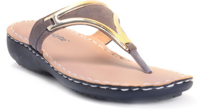 55% OFF on E-Lyte Brown Flats