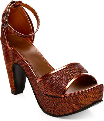 60% OFF on Foot Jewel High Sandal Heels