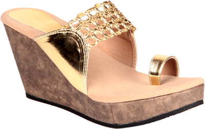 37% OFF on Soft & Sleek Open Toe Golden Girls Wedges 37% OFF on Soft & Sleek Open Toe Golden Girls Wedges