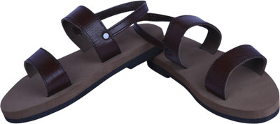 Panlin Brown Colorway Leather Flats Panlin Brown Colorway Leather Flats