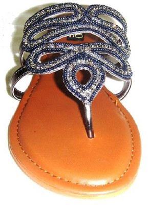 27% OFF on Senso Vegetarian Ladies Gun Metal Studded Matte Flats