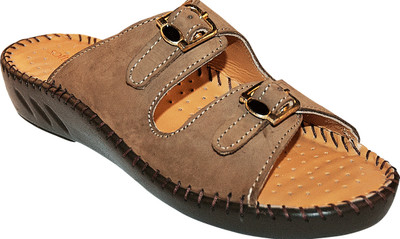 Khadim's Softouch Leather Flats