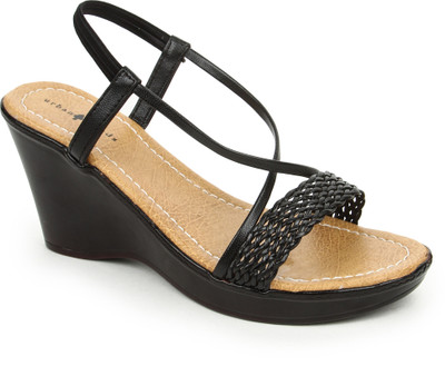 50% OFF on Urban Woods 761-6105Black Wedges