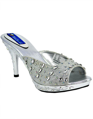 Blue Parrot 0037 Silver Heels