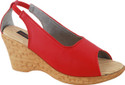 66% OFF on Walkaway Red Fantasy Wedges