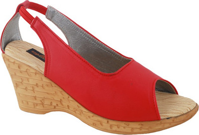 66% OFF on Walkaway Red Fantasy Wedges