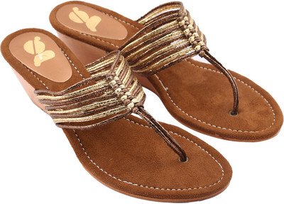 Gossip Leather Wedges