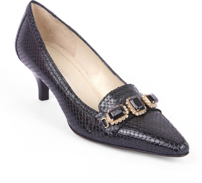 60% OFF on Moda Di Fausto Leather Heels