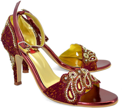 Shoedeal 320MARROON Heels