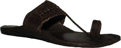 59% OFF on Authority Kolhapuri Shank Leather Jutti Leather Sandals