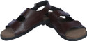 Panlin Brown Colorway Leather Sandals