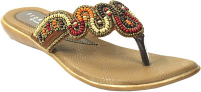 Leatherworld Florish Flats