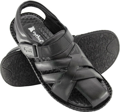 Cythos Moist Leather Sandals