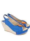 50% OFF on Urbanwoods Blue Wedges