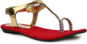 40% OFF on Do Bhai KM-50-Red Flats 40% OFF on Do Bhai KM-50-Red Flats