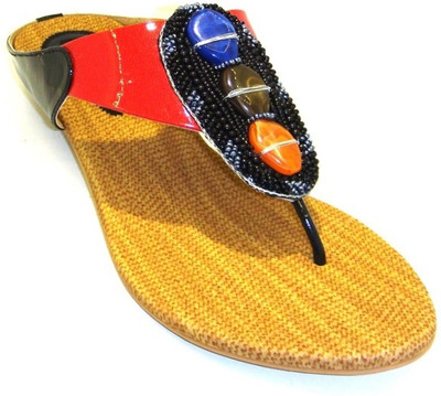 32% OFF on Senso Vegetarian Ladies Fancy Black with Beads Flats