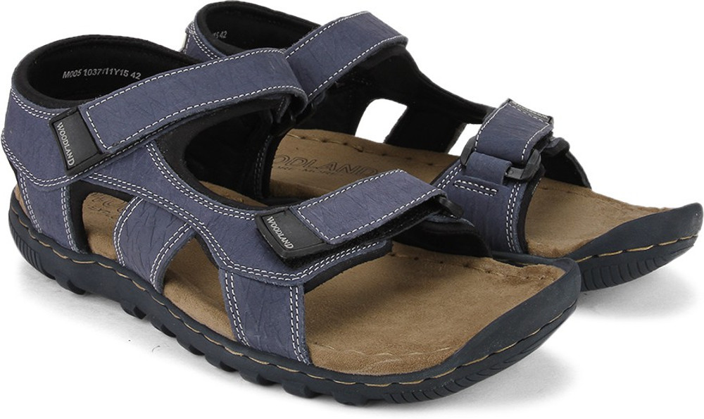 Woodland Men Blue Sandals Blue SNDEGVZUF8WCSUTW